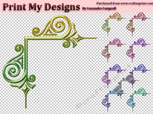10 Decorative corners cu4cu ok png 