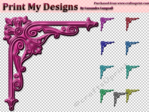 10 Decorative corners cu4cu ok png 