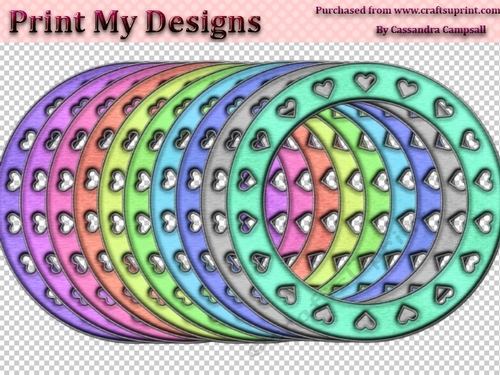 10 frame embellishments