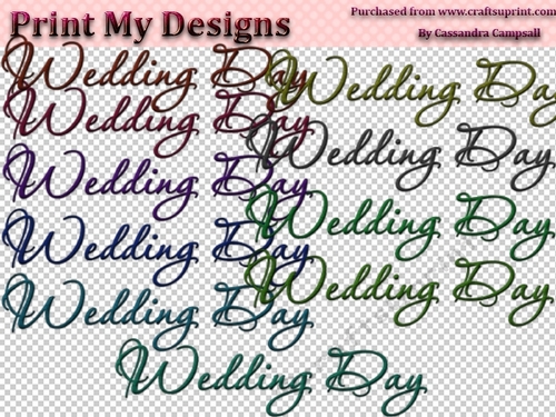 10 Romance wedding valentines embellishments