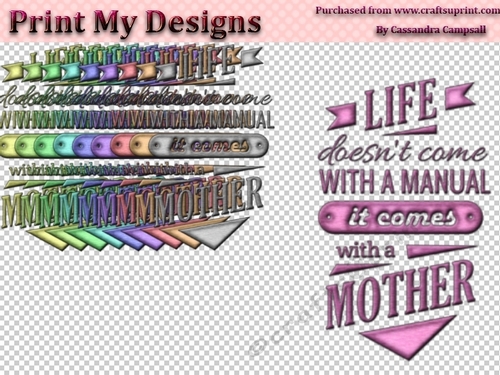 10 mum embellishments