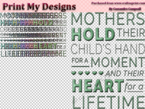 10 mum embellishments