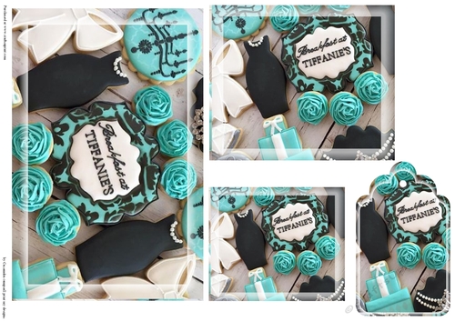 Toppers with tags 