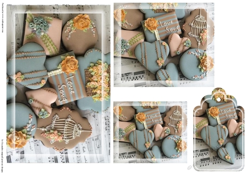 Toppers with tags 