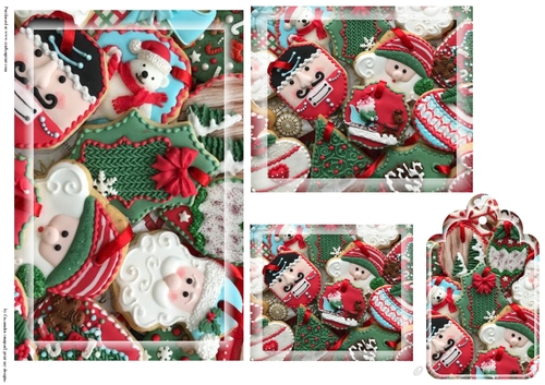 Christmas Toppers with tags 