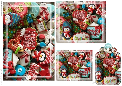 Christmas Toppers with tags 