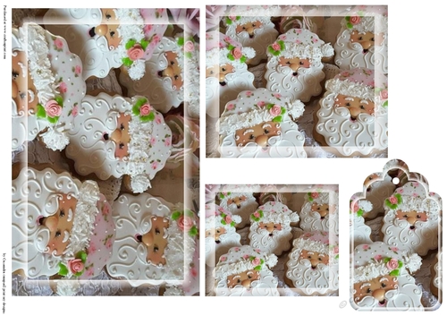 Christmas Toppers with tags 