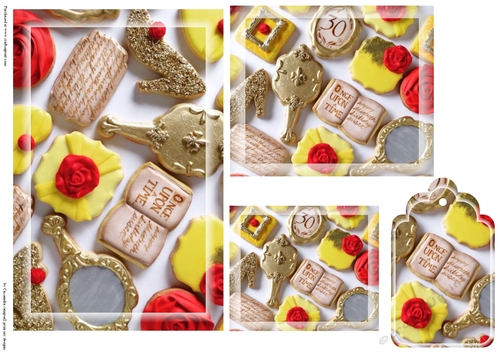 Toppers with tags 