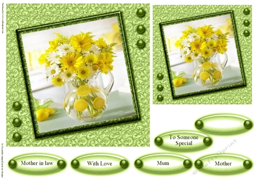 Mothers day Quick Card