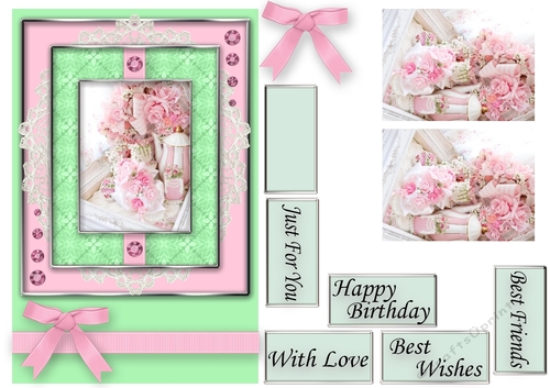 Shabby Chic Quick Card