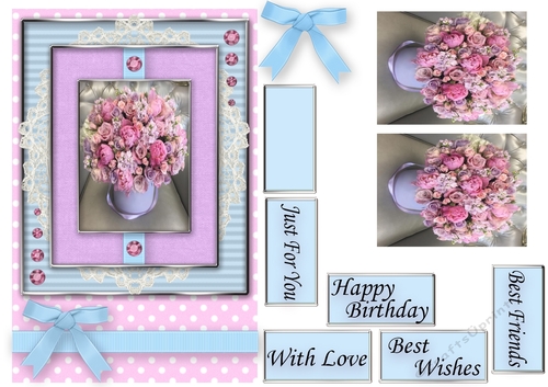Shabby Chic Quick Card