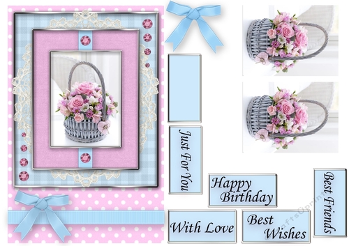 Shabby Chic Quick Card