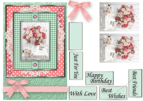 Shabby Chic Quick Card