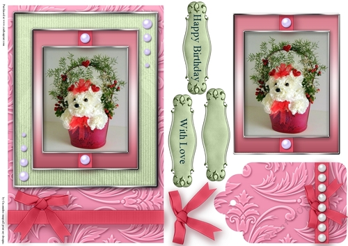 Birthday with love Quick Card