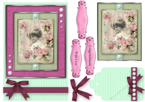 Birthday with love Quick Card