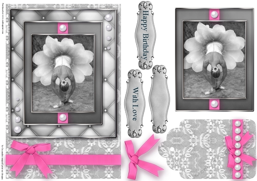 Black and White ballet  Quick Card