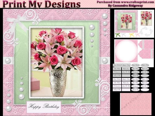 Stunning mini kit with flowers