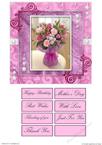 floral Toppers with 