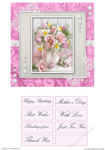 floral Toppers with 