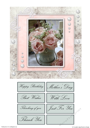 floral Toppers with 