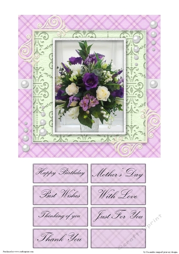 floral Toppers with 