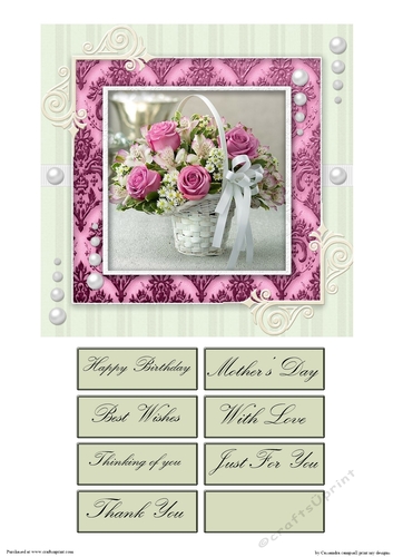 floral Toppers with 