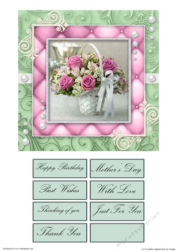 floral Toppers with 