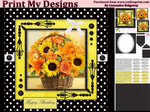 Stunning mini kit with flowers