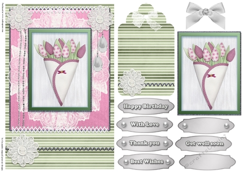 Shabby Chic Quick Card 2