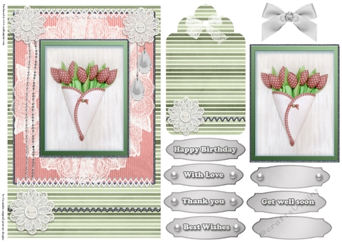 Shabby Chic Quick Card 2