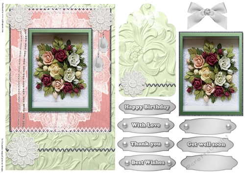 Shabby Chic Quick Card 2