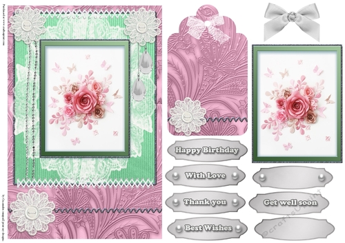 Shabby Chic Quick Card 2