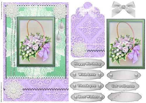 Shabby Chic Quick Card 2