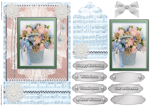 Shabby Chic Quick Card 2