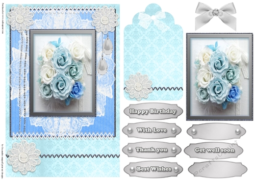 Shabby Chic Quick Card 2