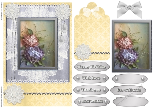 Shabby Chic Quick Card 2