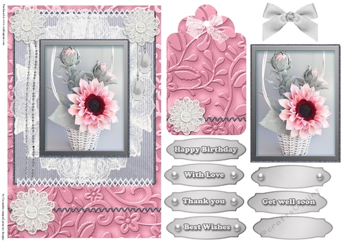 Shabby Chic Quick Card 2