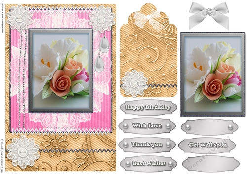 Shabby Chic Quick Card 2