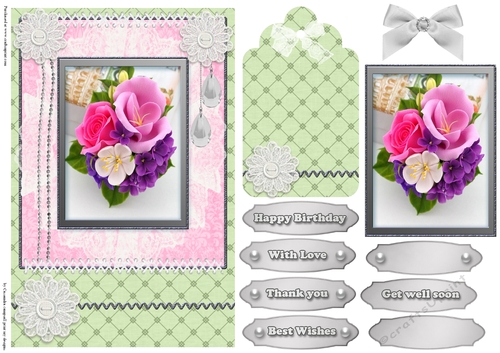 Shabby Chic Quick Card 2