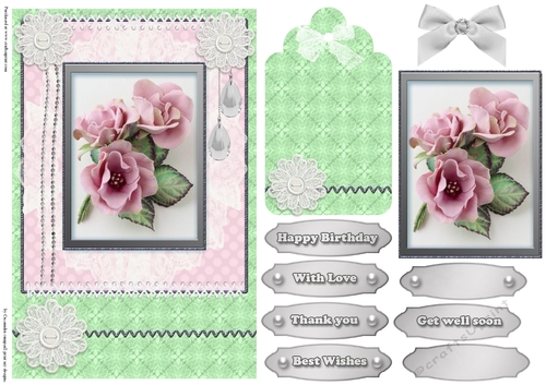 Shabby Chic Quick Card 2
