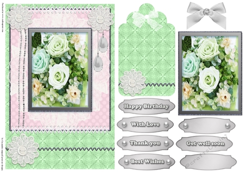 Shabby Chic Quick Card 2