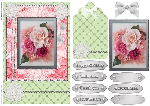 Shabby Chic Quick Card 2