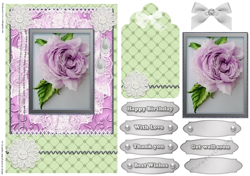 Shabby Chic Quick Card 2