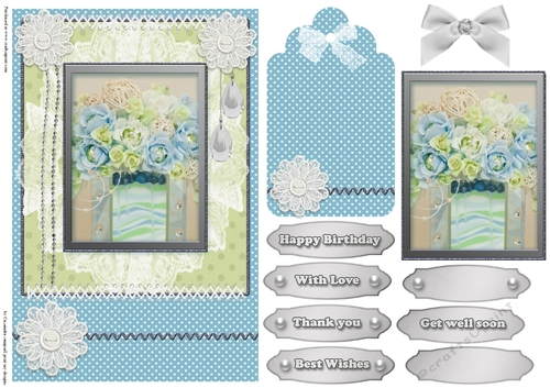 Shabby Chic Quick Card 2