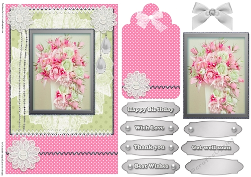 Shabby Chic Quick Card 2