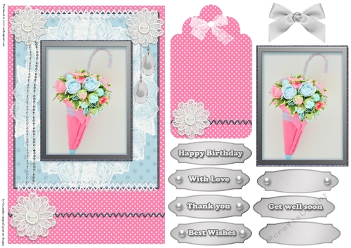 Shabby Chic Quick Card 2