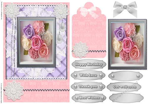 Shabby Chic Quick Card 2