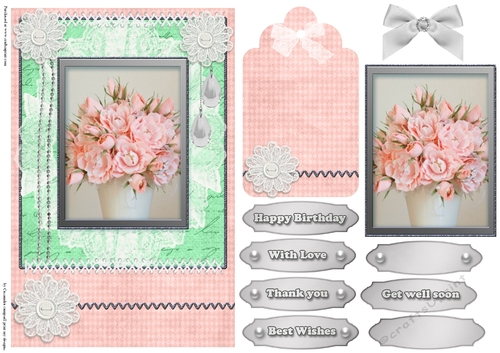 Shabby Chic Quick Card 2