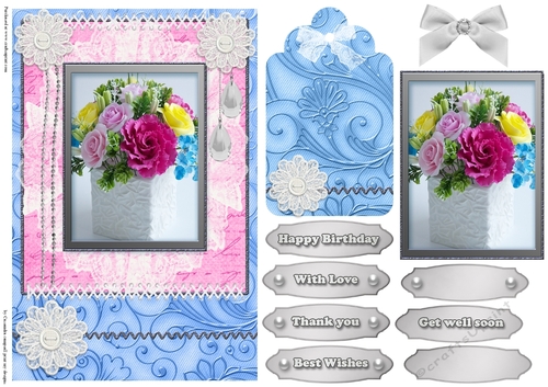 Shabby Chic Quick Card 2