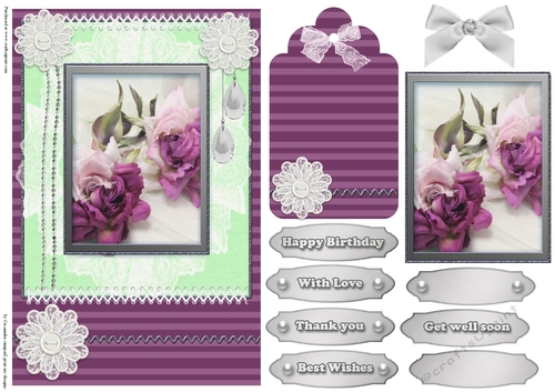 Shabby Chic Quick Card 2